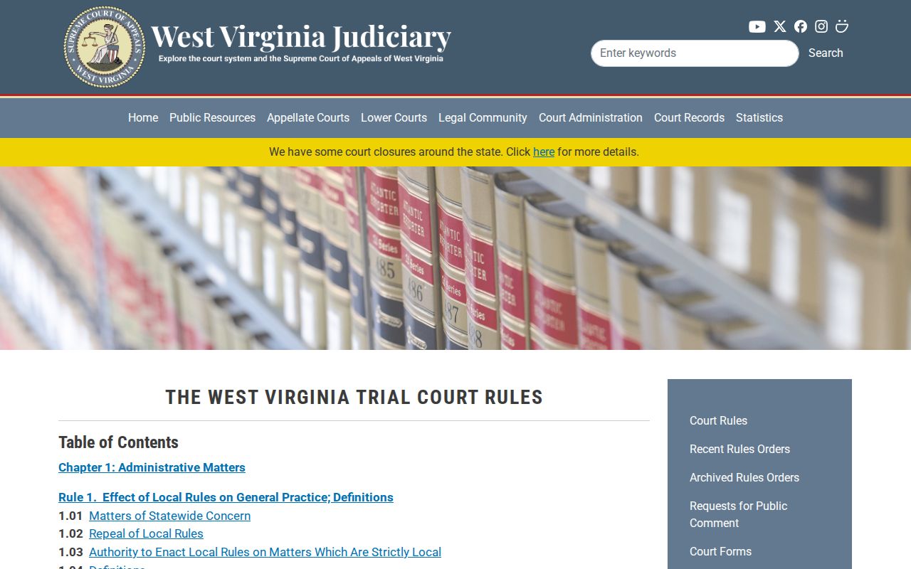 Taylor County criminal court filing and public record rules