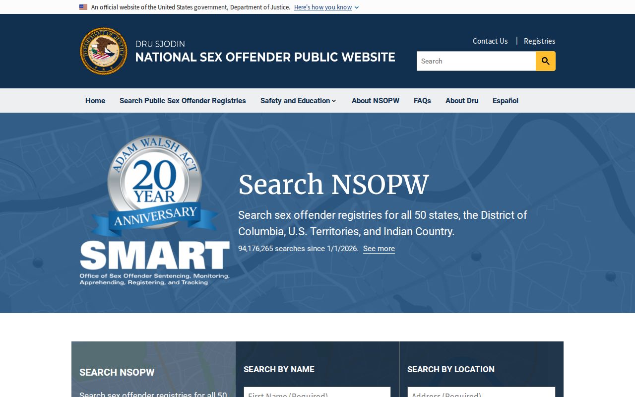Taylor County sex offender registry search through the national NSOPW layer